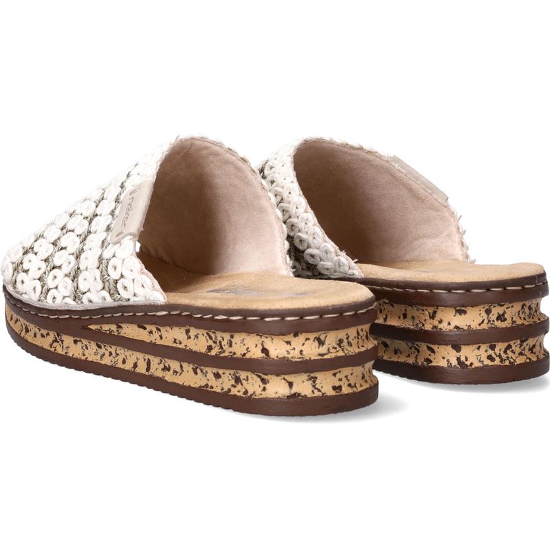 Rieker Slippers Beige Dames