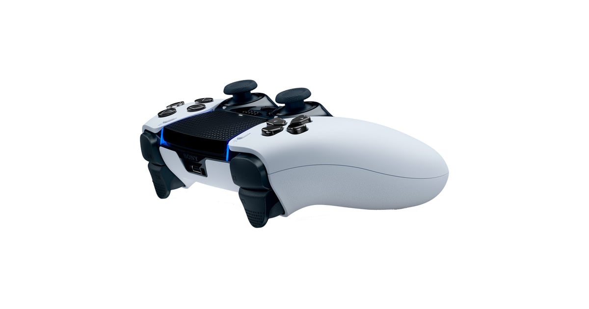 SonyDualSense Edge Wireless-Controller V2  (Wit/zwart, voor Playstation 5)