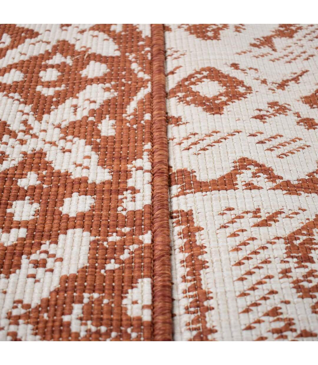 Tapis exterieur ETNO REVERSIBLE en polypropylène OEKO TEX Exclusivité BAË DÉCO