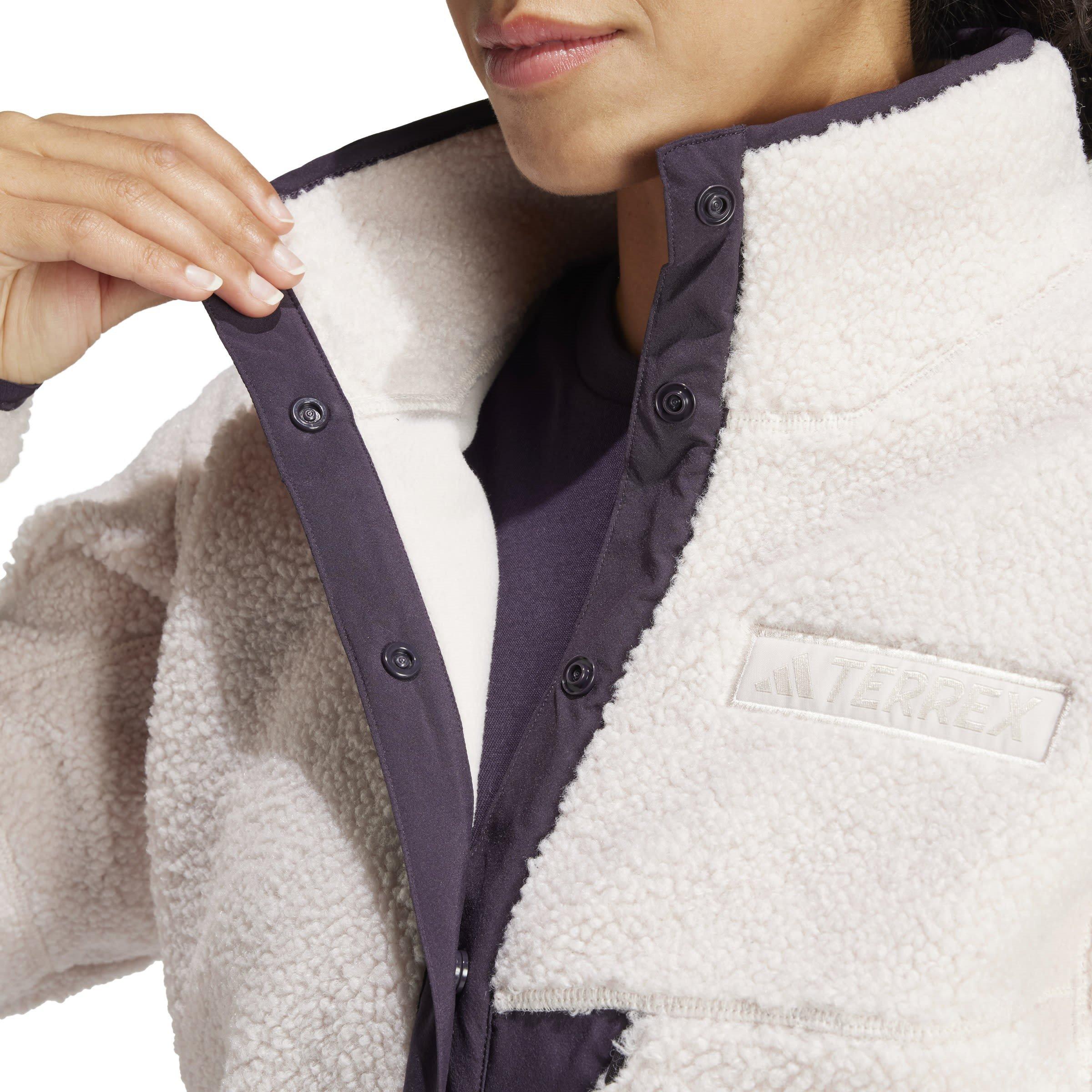 adidas Terrex Xploric High Pile Fleece Pullover Sweatshirt Womens