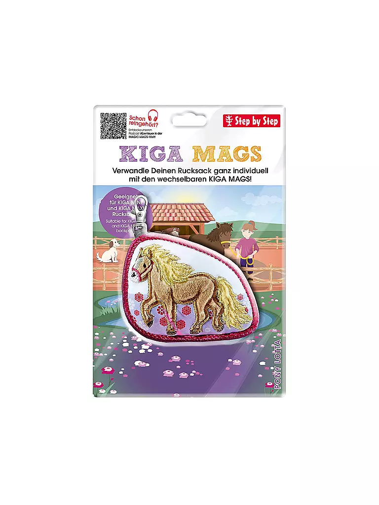 STEP BY STEP KIGA Mags Pony Lotta  rosa