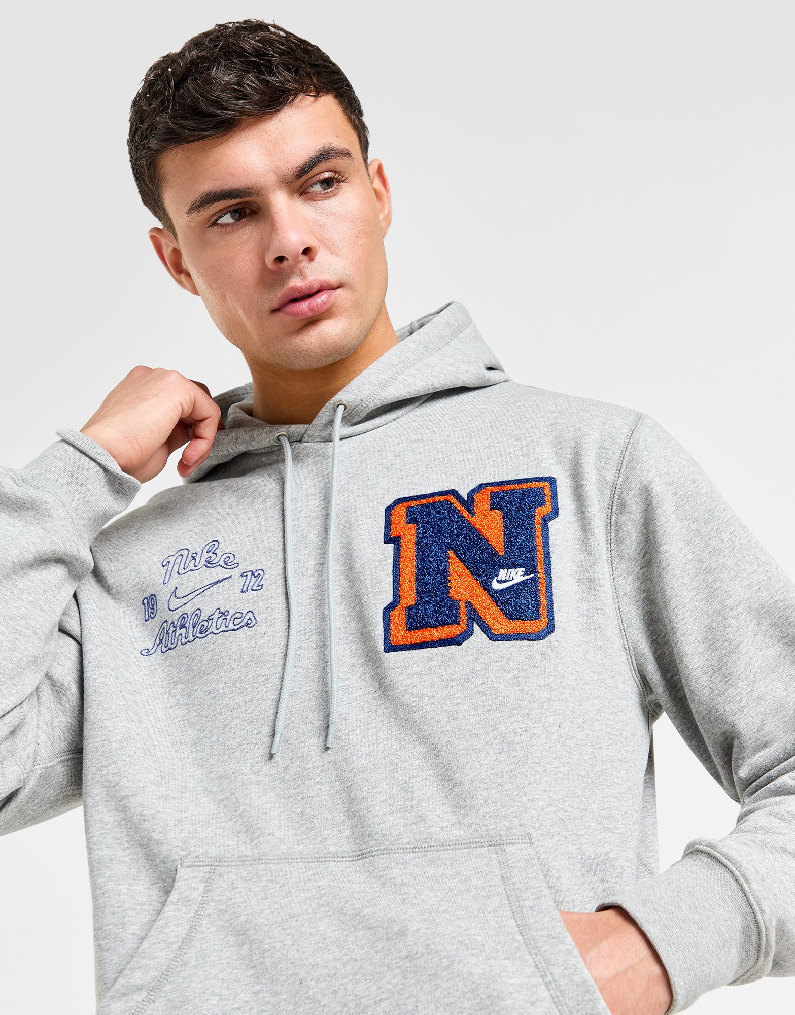 Nike Sweat à Capuche Club Script Homme