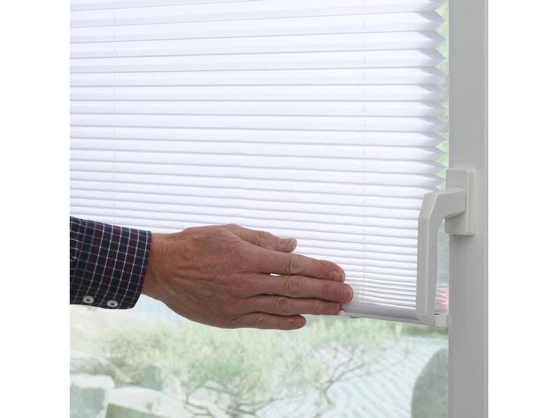 Gardinia Plissée Solo mit Saugnäpfen, blickdicht 70 x 130 c Plissée mit Saugnapfmontage