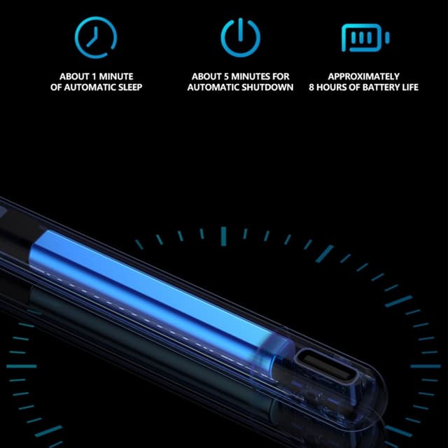 MOMAX MAG LINK Pro kapacitiv stylus med magnetisk adsorption og berøringsskærm til iPad