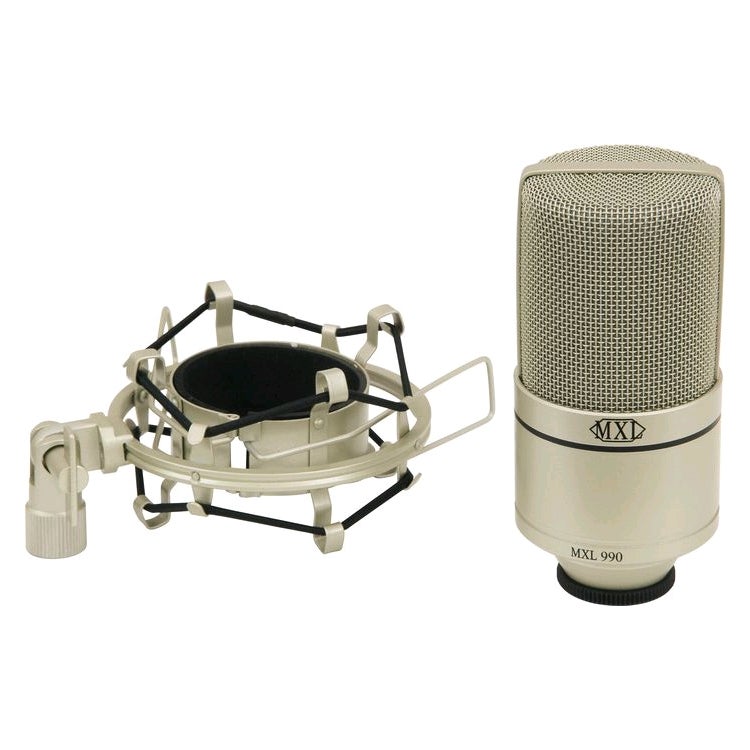 MXL 990 grootmembraan condensator microfoon