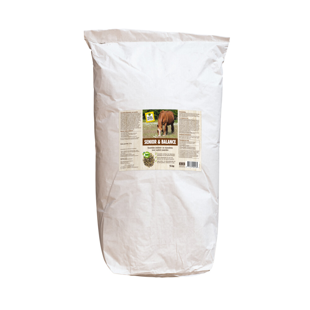 VITALstyle Paardenmuesli Senior & Balance 15 kg