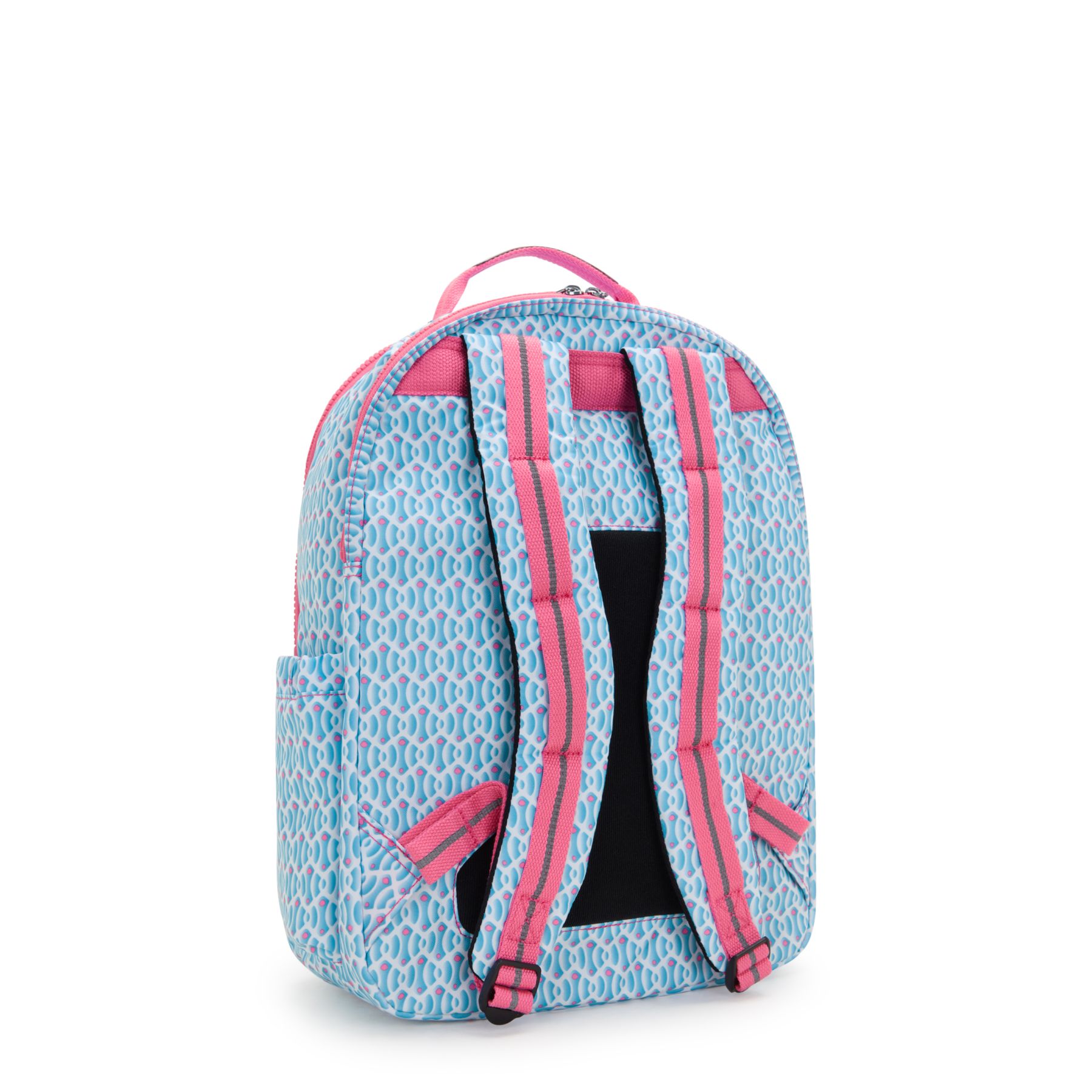 SEOUL COLLEGE Grand sac à dos avec compartiment séparé pour ordinateur portable - Dreamy Geo Combo