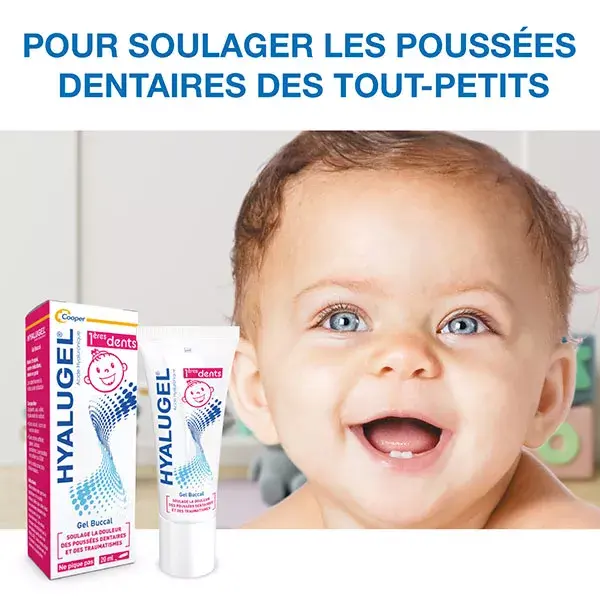 Gel para dentição Hyalugel para bebês 20ml
