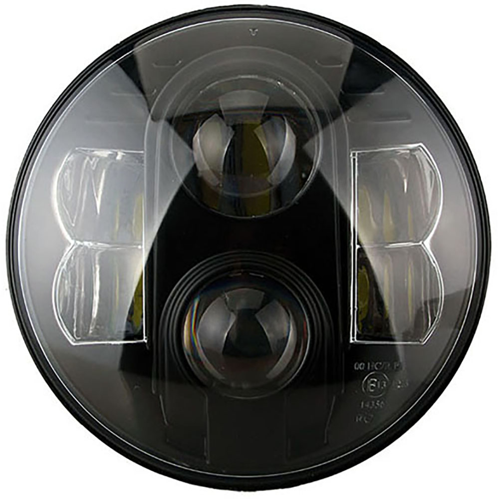 Sifam - Projecteur rond 8 led 28/36w Noir