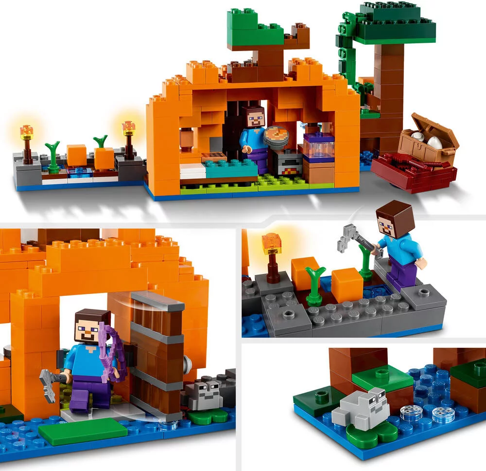 LEGO®MINECRAFT™ 21248 - LA FERME CITROUILLE