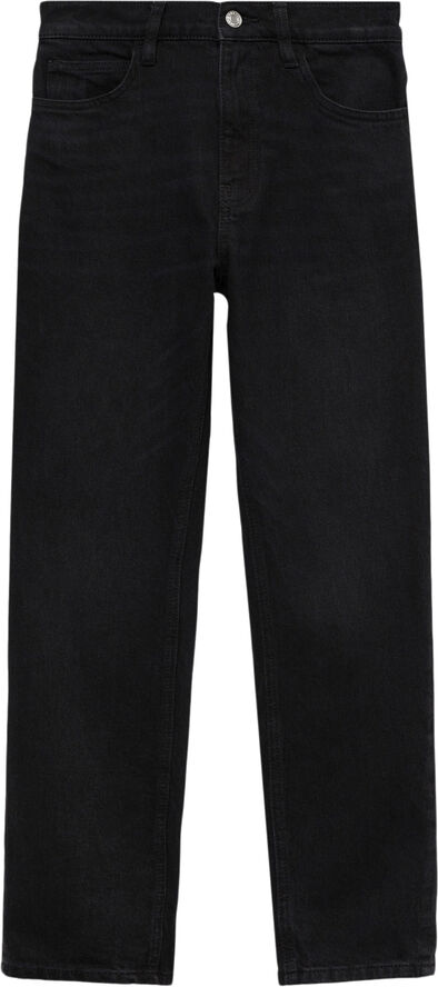 MANGO Newmom comfort high-rise jeans Open grey