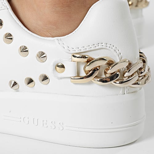 Baskets Femme FL7RNTLEA12 White Gold