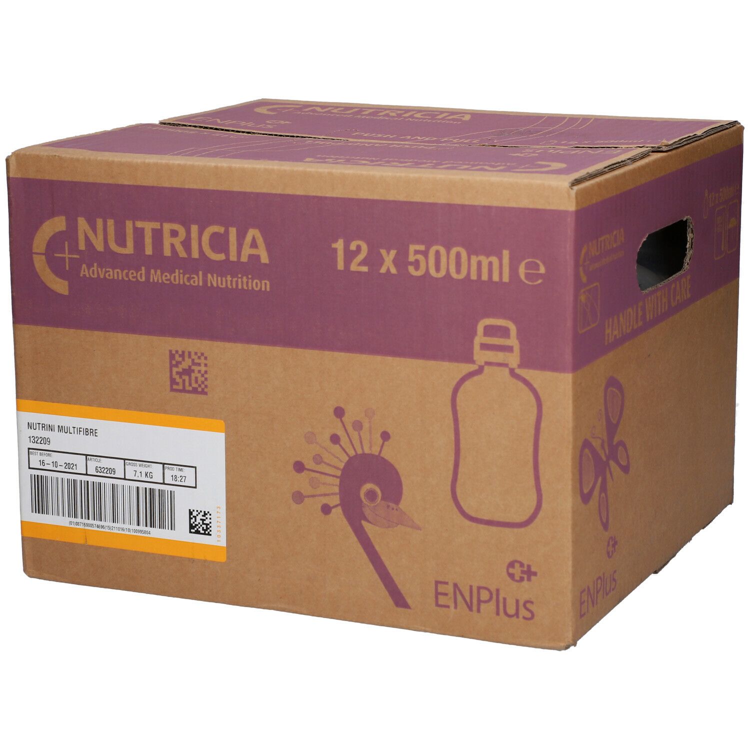 Nutrini Energy Multi Fibre Sondennahrung von 1-6 Jahren