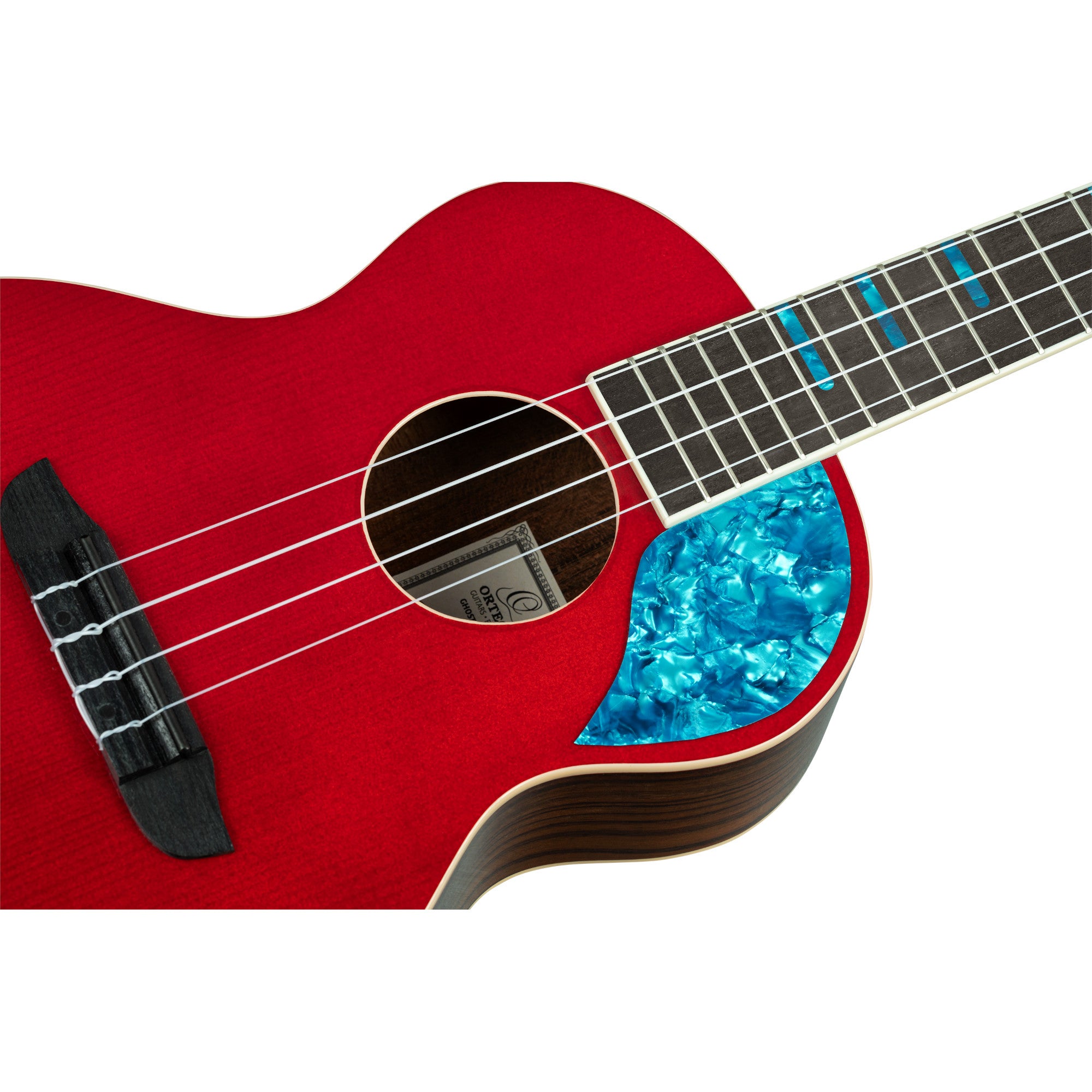 Ortega Ghost Series RUGH-SRT tenor ukelele met gigbag