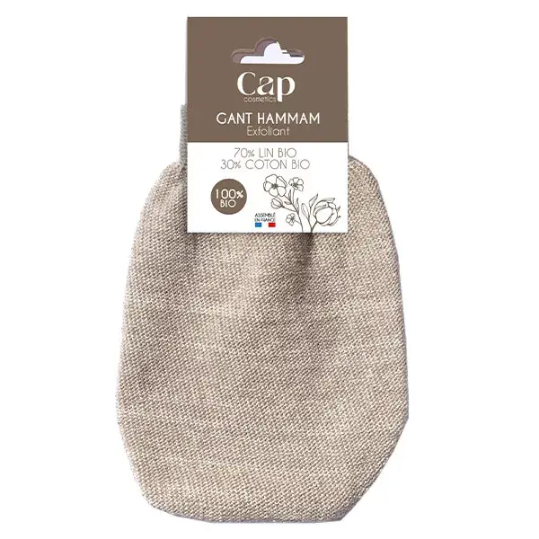 Luva esfoliante orgânica para hammam da Cap Cosmetics