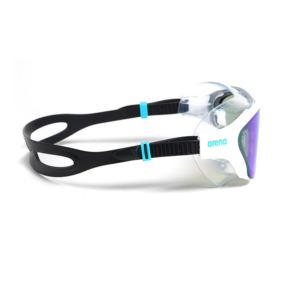 Arena THE ONE MASK MIRROR - Masque de natation blue/white/black