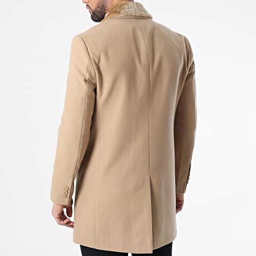 Manteau CAB-021 Beige Foncé