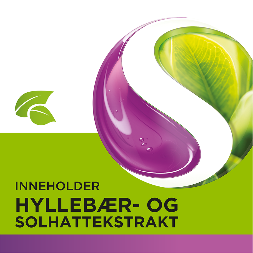 Repsils med Repsils Urter Hyllebær og Solhatt 16 stk