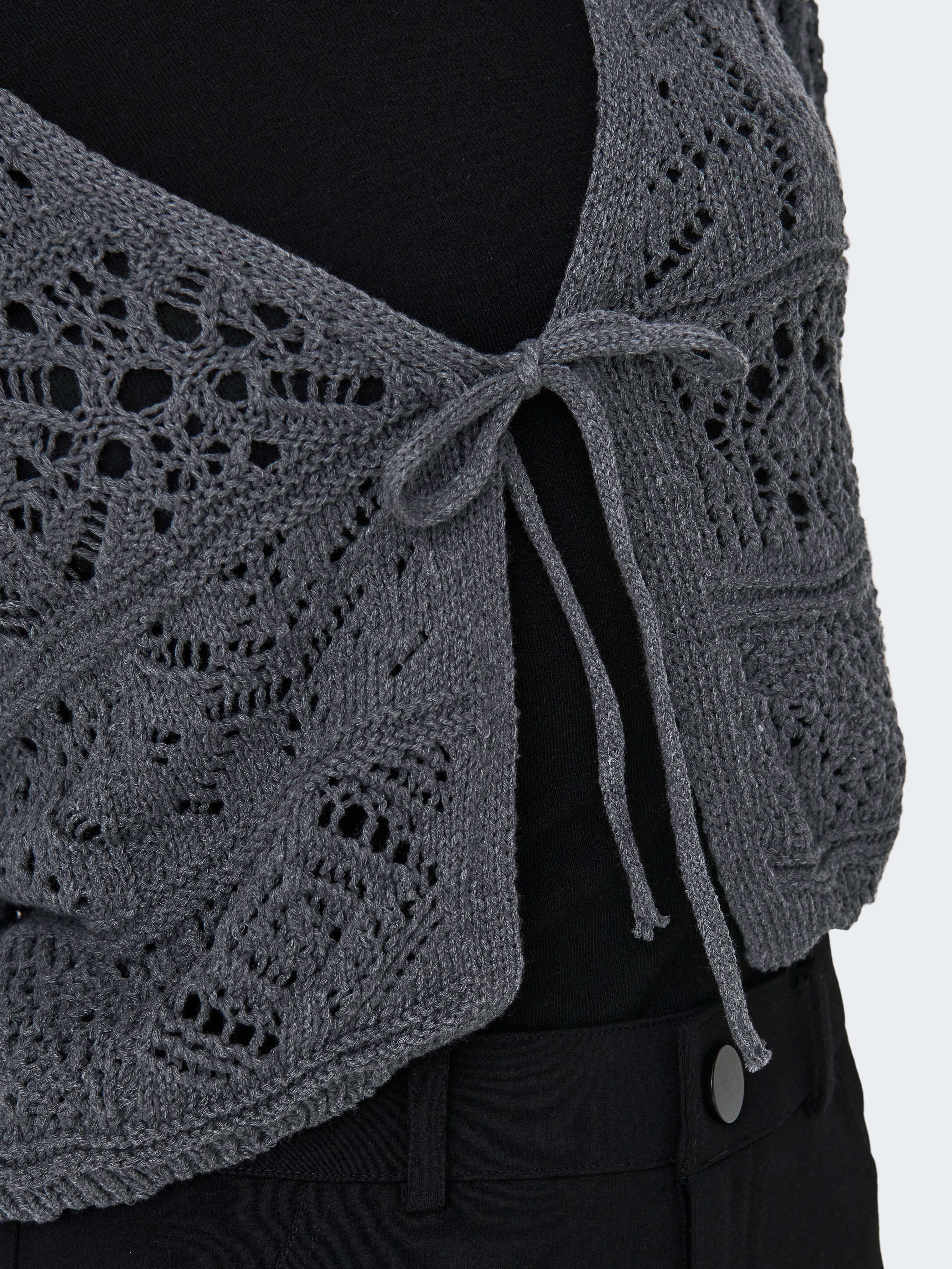 ONLBEACH Strickjacke Blue Granite