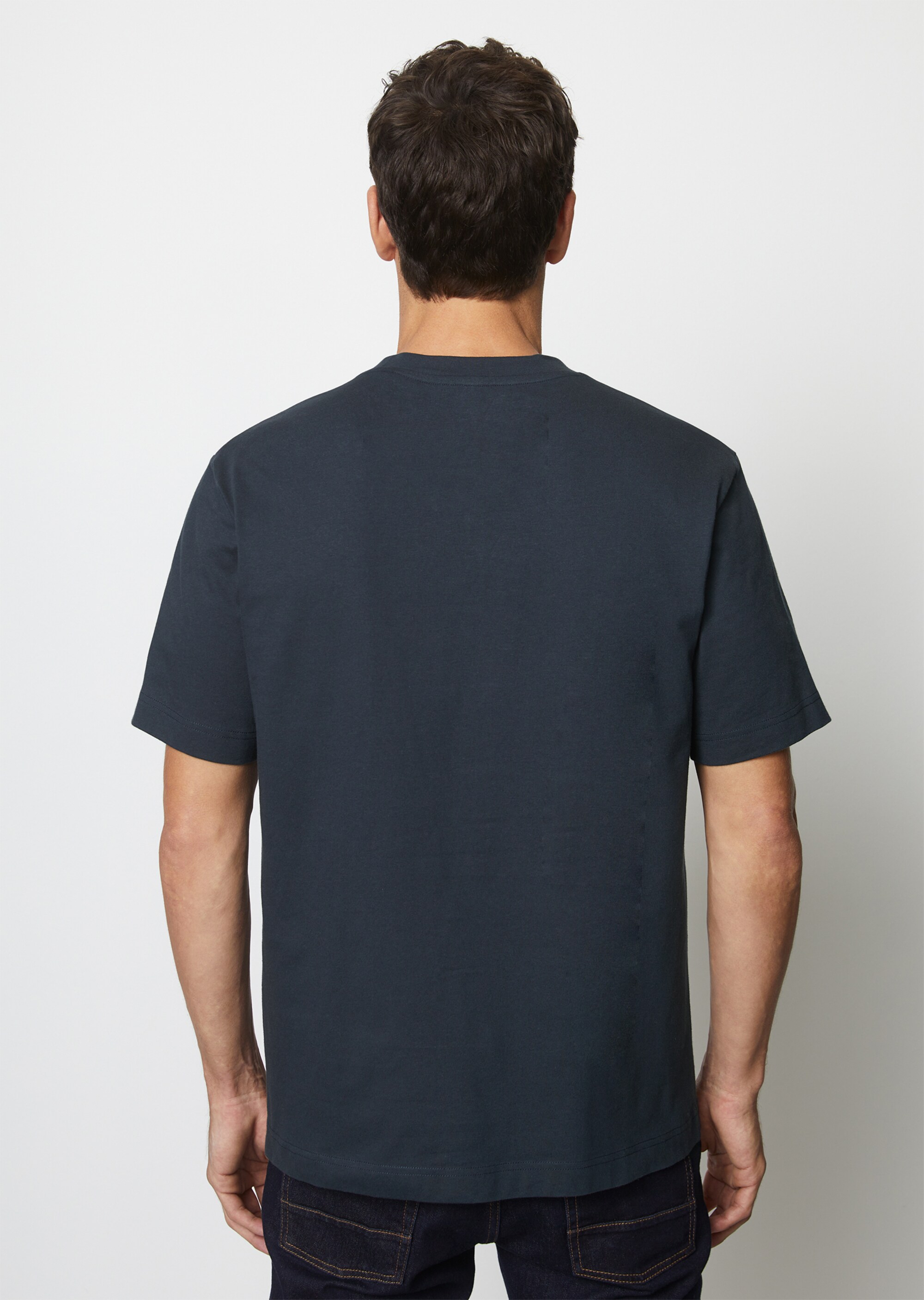 T-Shirt regular aus mittelschwerem Jersey