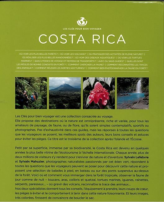 GLENAT - COSTA RICA LES CLES POUR BIEN VOYAGER