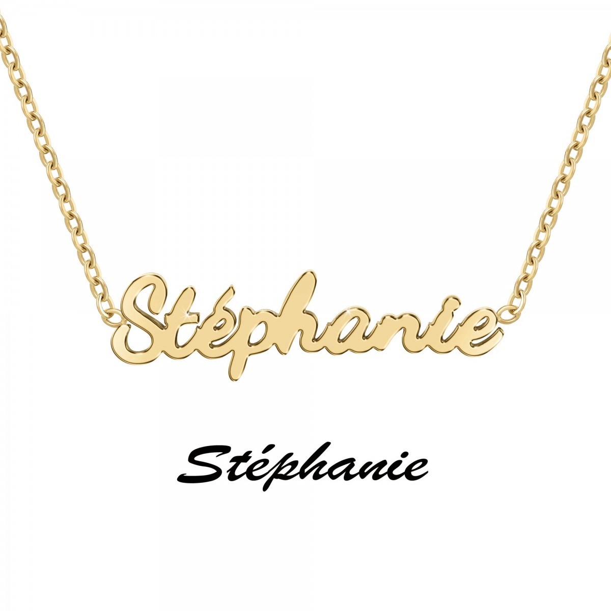 Stéphanie - Collier prénom