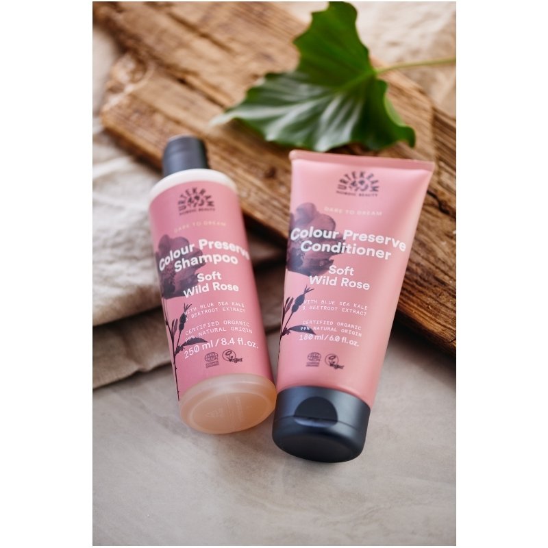 Urtekram Dare To Dream Color Preserve Shampoo Soft Wild Rose 250 ml