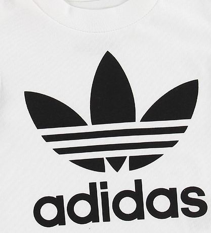 adidas Originals T-Shirt - Trefoil - Weiß