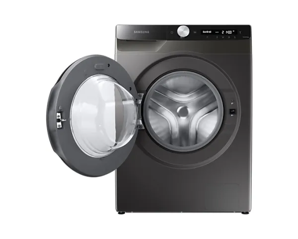 Samsung WW5300T WW80T534AAX - Vaskemaskine - Wi-Fi - bredde: 60 cm - dybde: 55 cm - højde: 85 cm - frontbetjening - 61 liter - 8 kg - 1400 rpm - sort/inox
