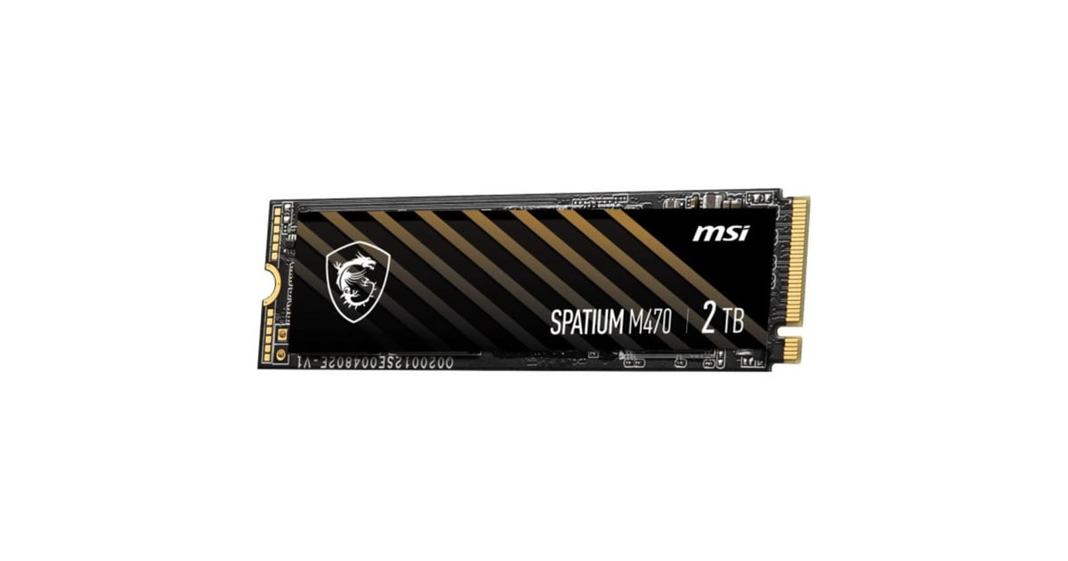 MSISPATIUM M470 PRO 2 TB SSD  (3D NAND, M.2 2280, PCIe Gen4 x4, NVMe 1.4)