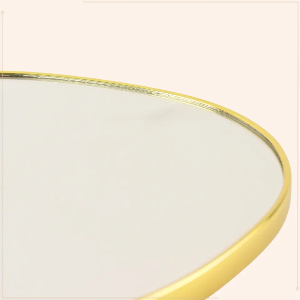 MISOU Spiegel Organische Vorm Goud 30x39cm