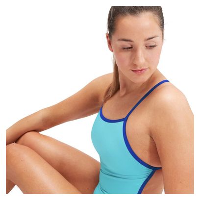 Maillot de bain 1 pièce Speedo Eco   Solid VBack Bleu clair
