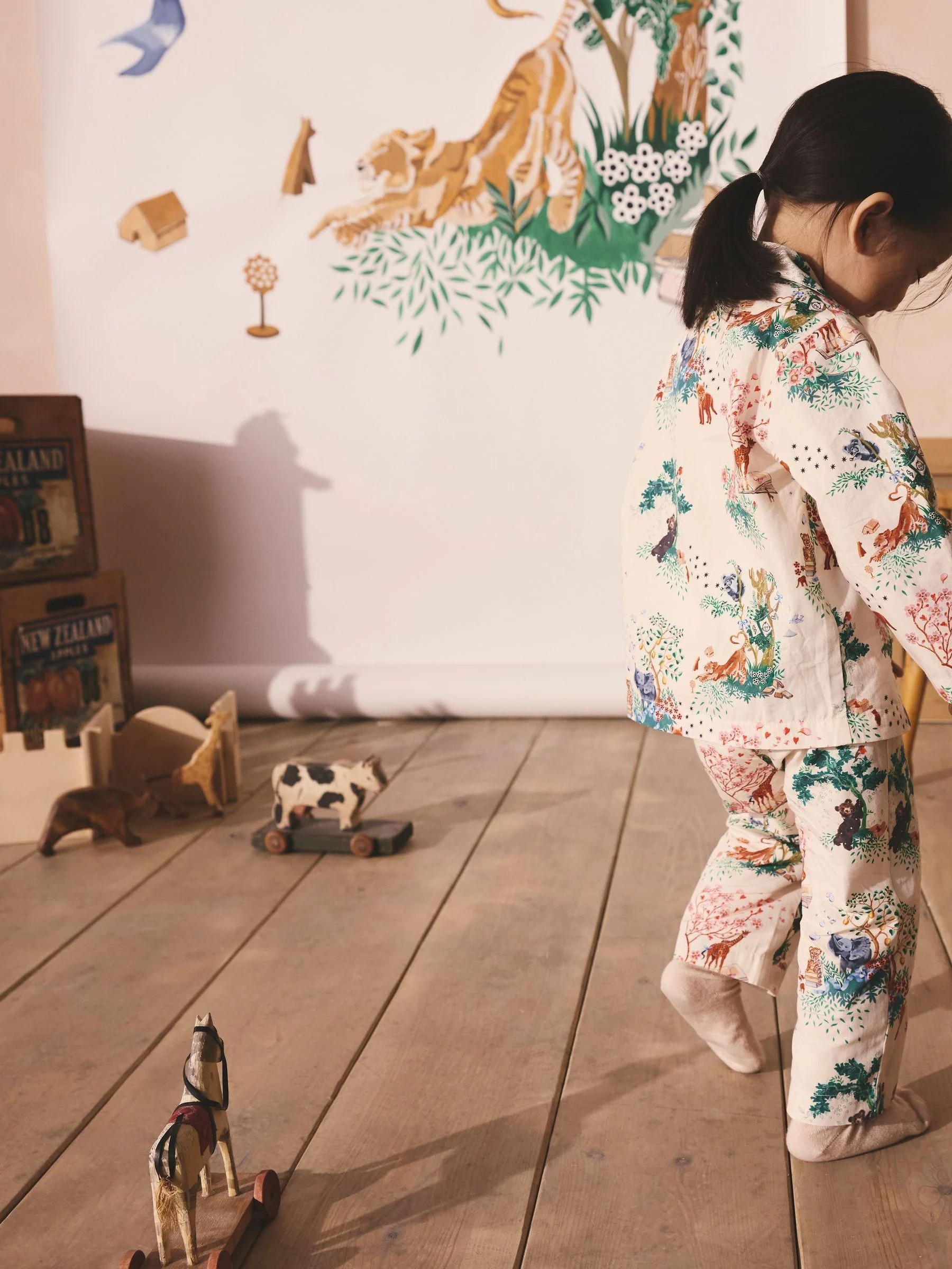 Crème - Cath Kidston Great Ormond Street Button Through Pyjamas