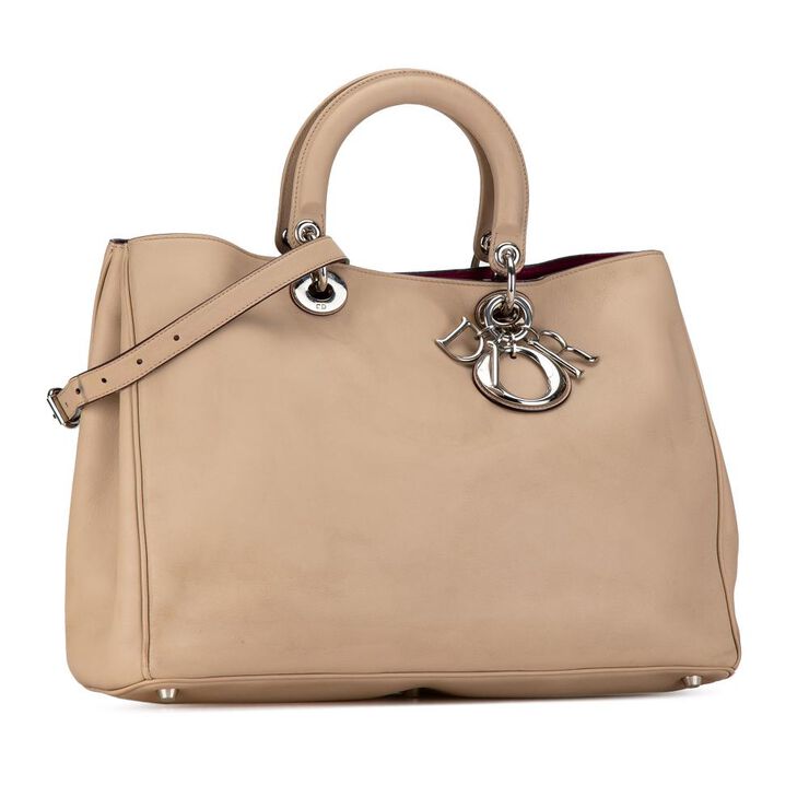 Dior Vintage Dior Handbag Beige