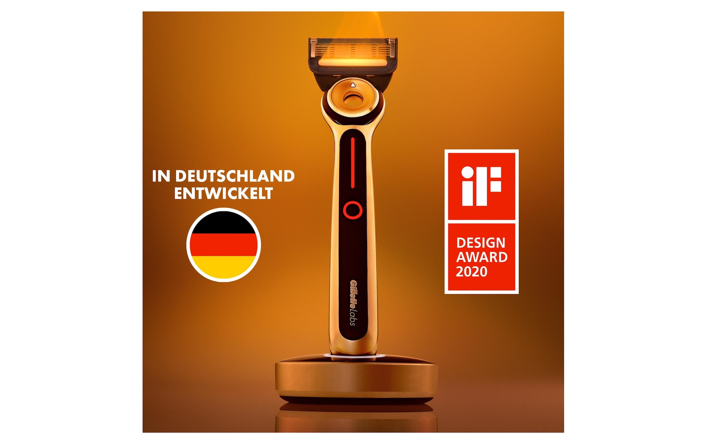 Gillette Körperrasierer »Heated Razor Travel«