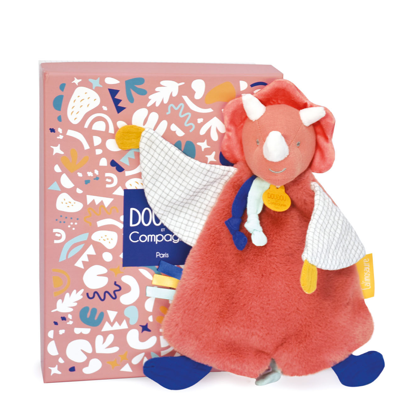 Doudou et Compagnie Doudou Lou Doudou orange