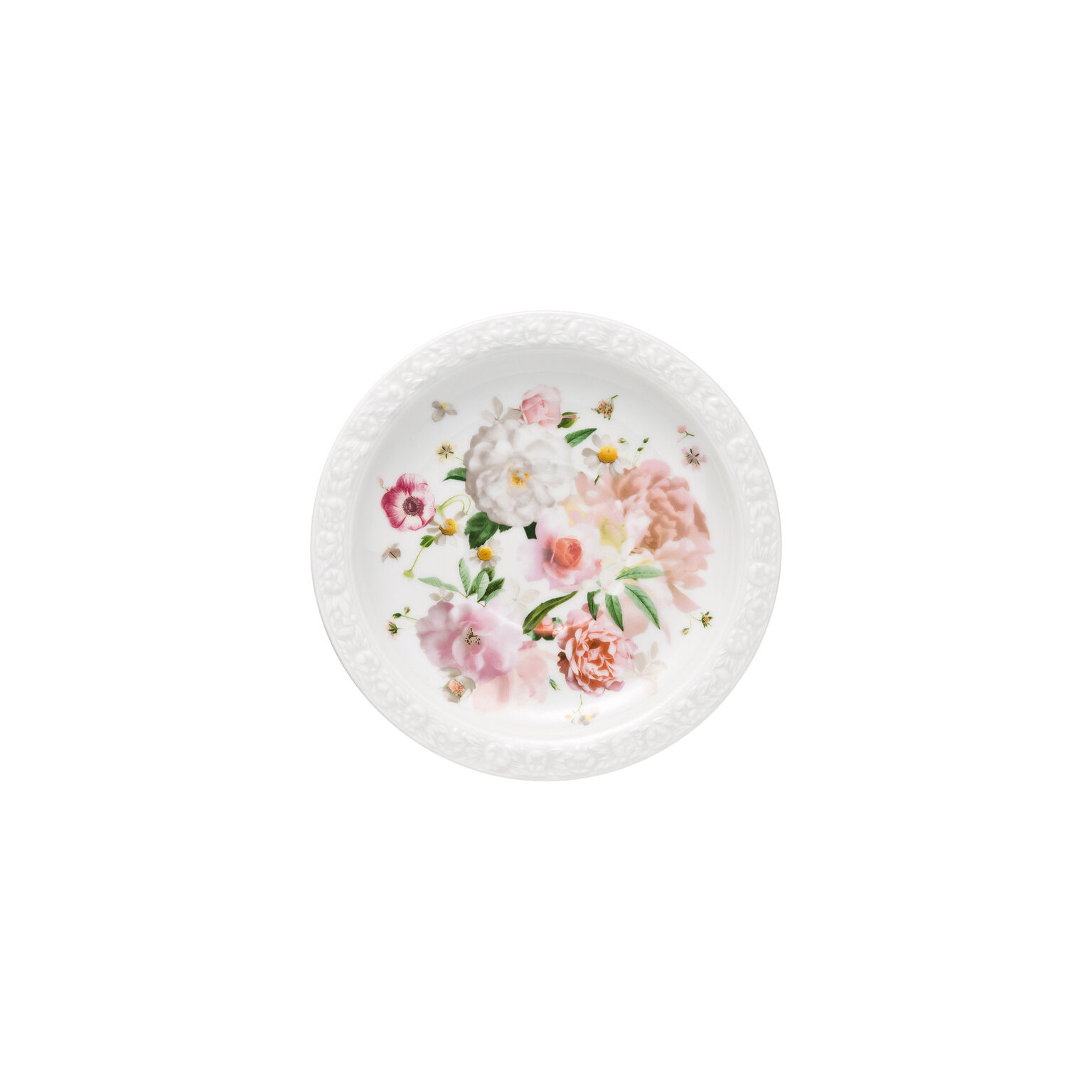 Maria Pink Rose Tee-Untertasse