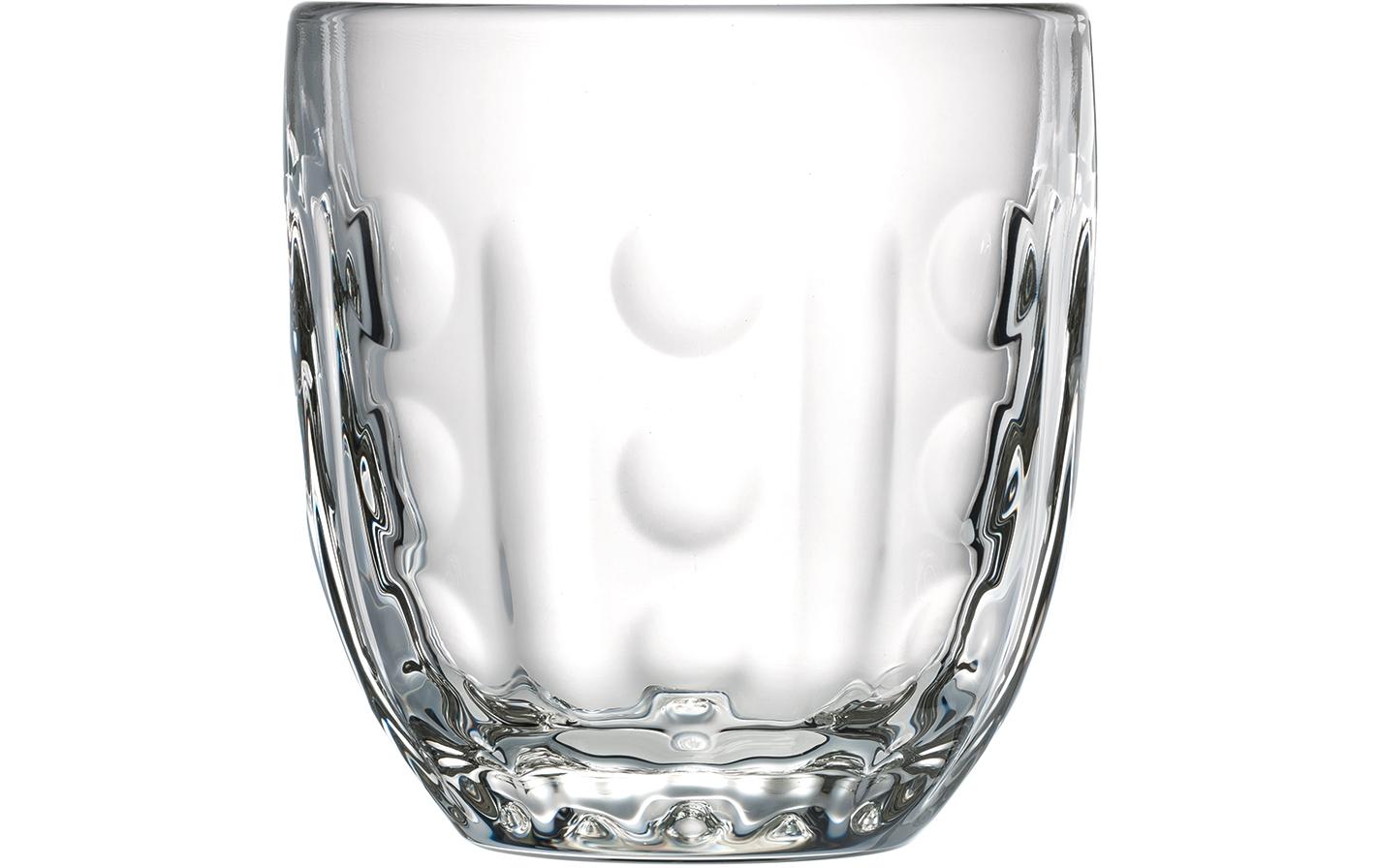 Trinkbecher Troquet 250 ml, 4 Stück, TransparentGlasbecher Set