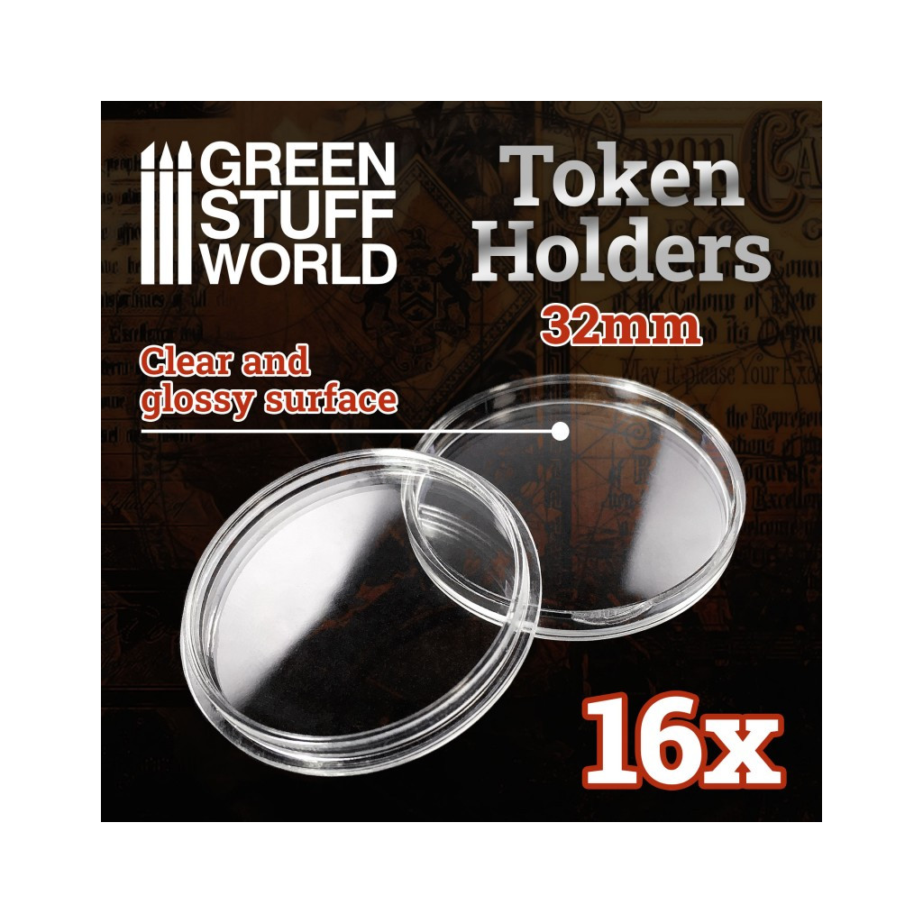 Capsules pour Jetons 32mm