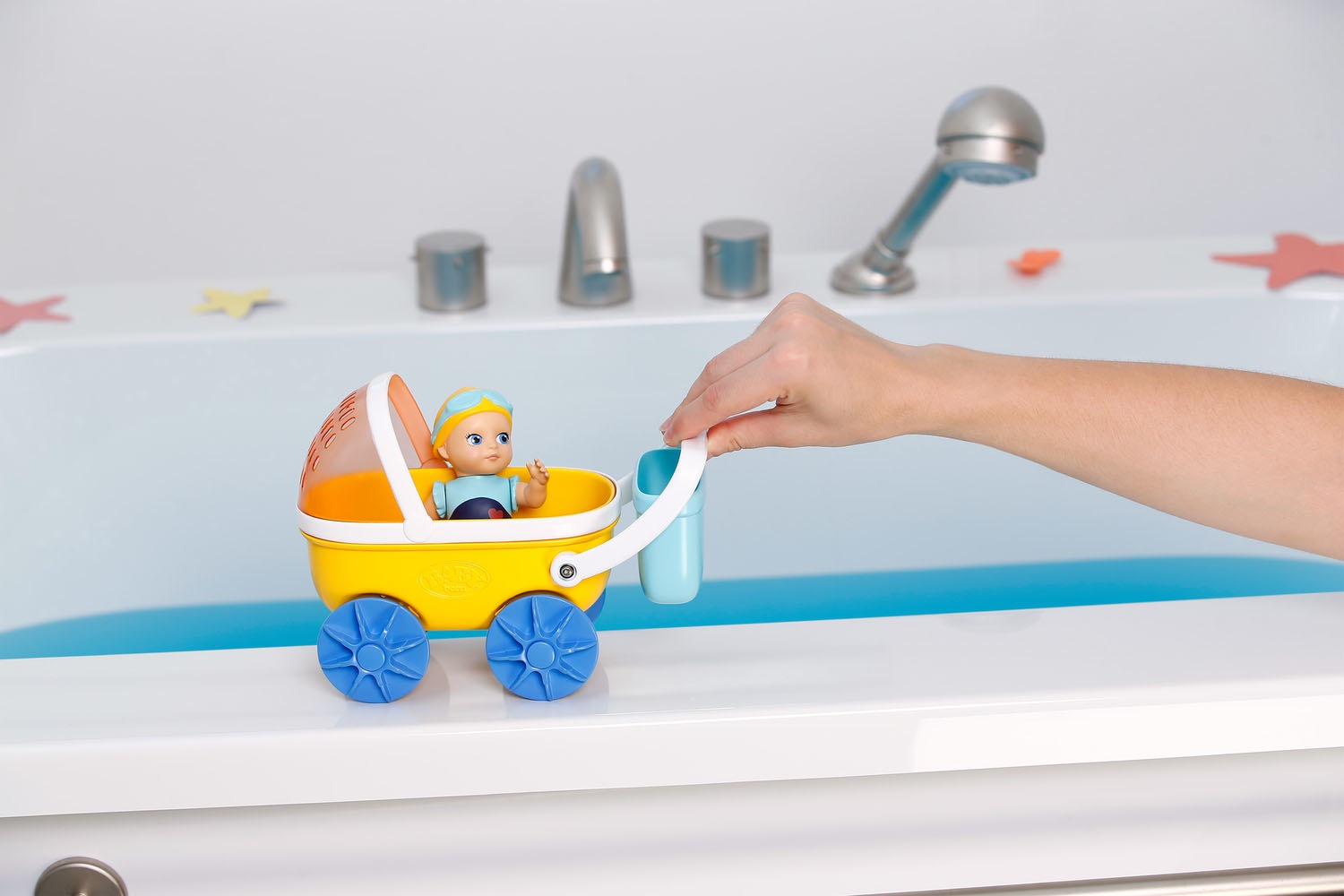 Baby Born Badespielzeug »Splish Splash Kinderwagen mit Emma«