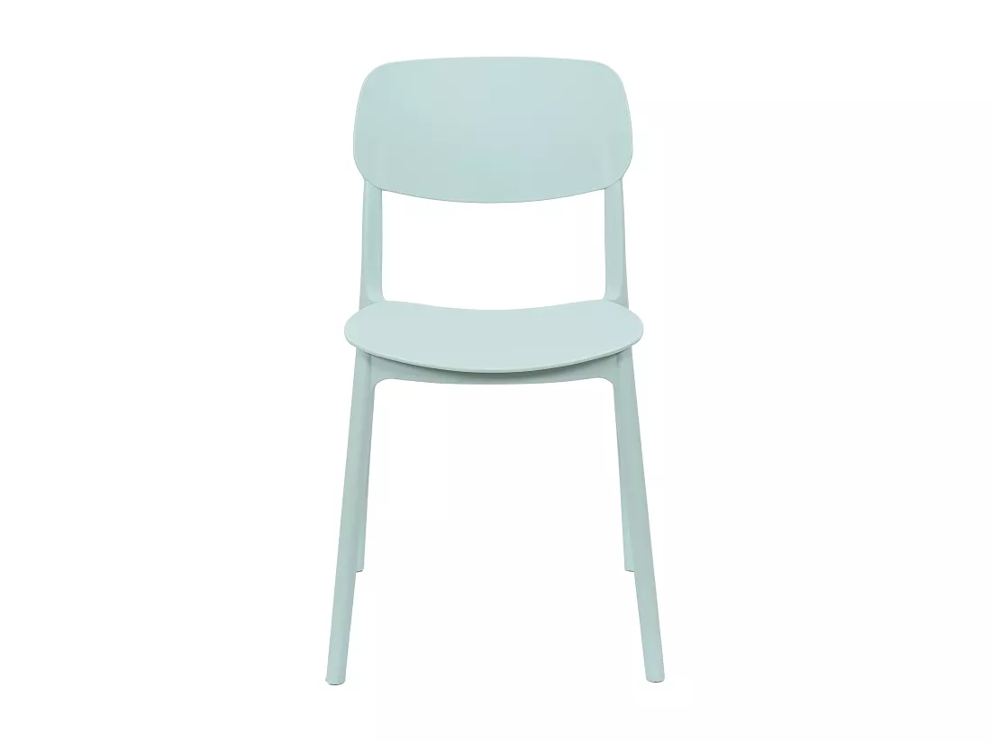 Chaise Empilable Bleu Lumina