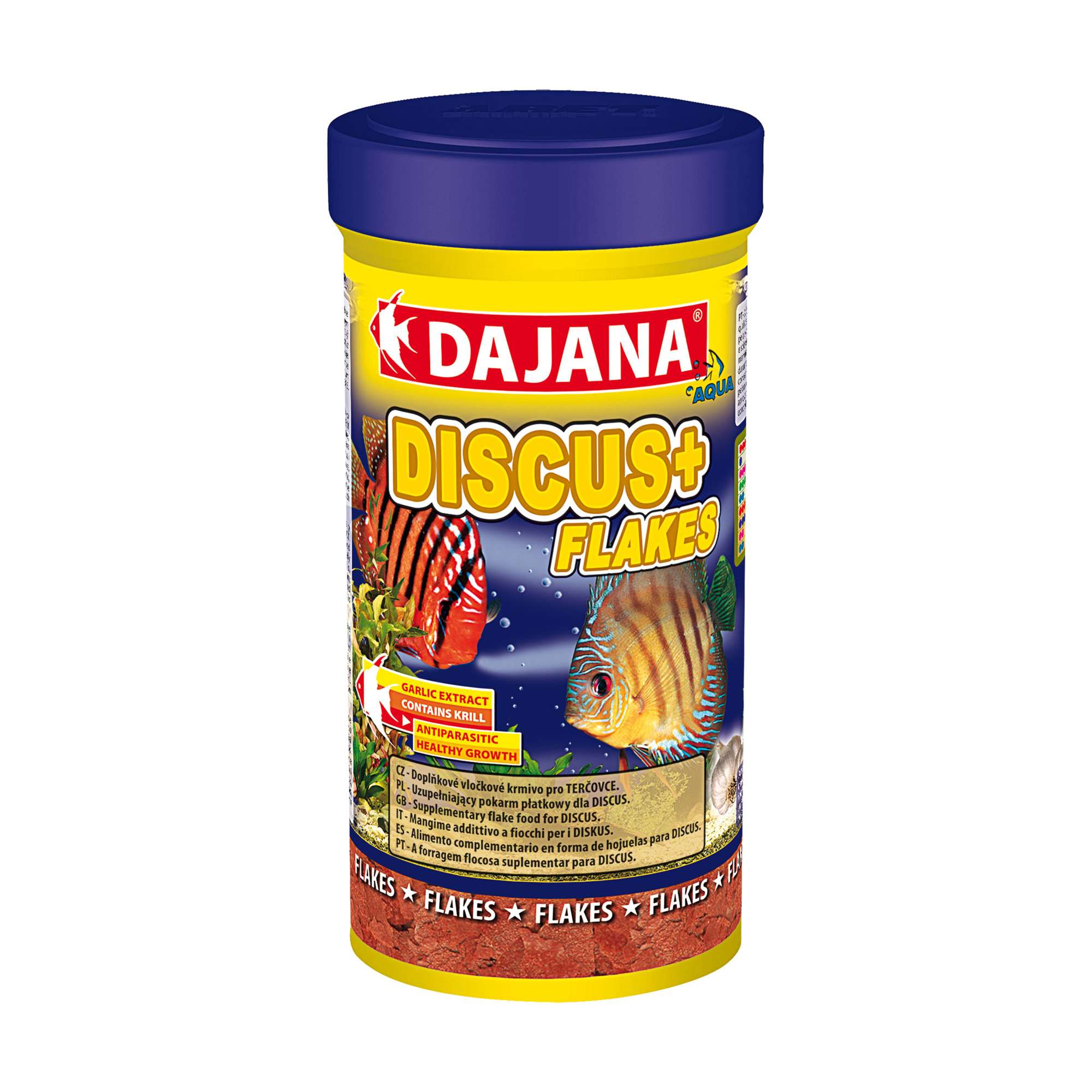 Ração DAJANA DISCUS+FLAKES 100ml
