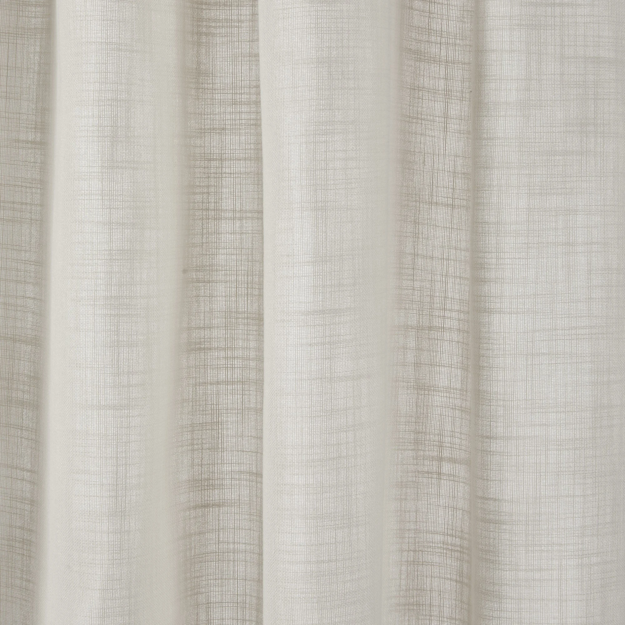 CARLINA NON FEU - Rideau panneau | Beige