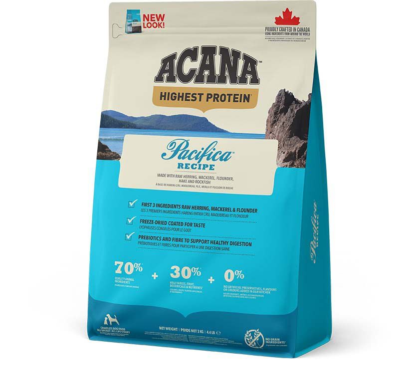 Acana Regionals Pacifica Dog Highest proteïn - Hondenvoer - 2 Kilogram - haring, vis