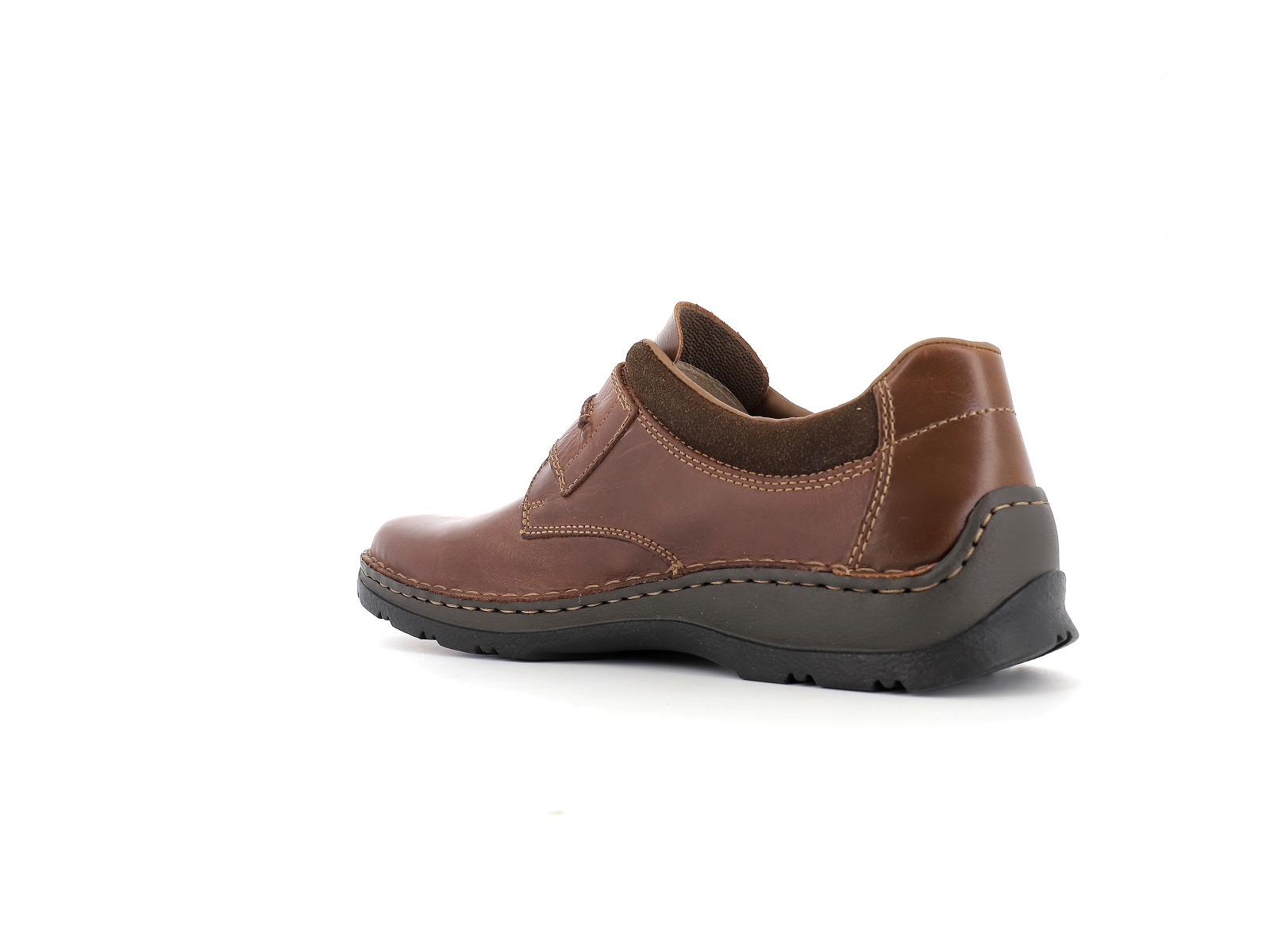 Rieker-05358 Cuir Marron Clair
