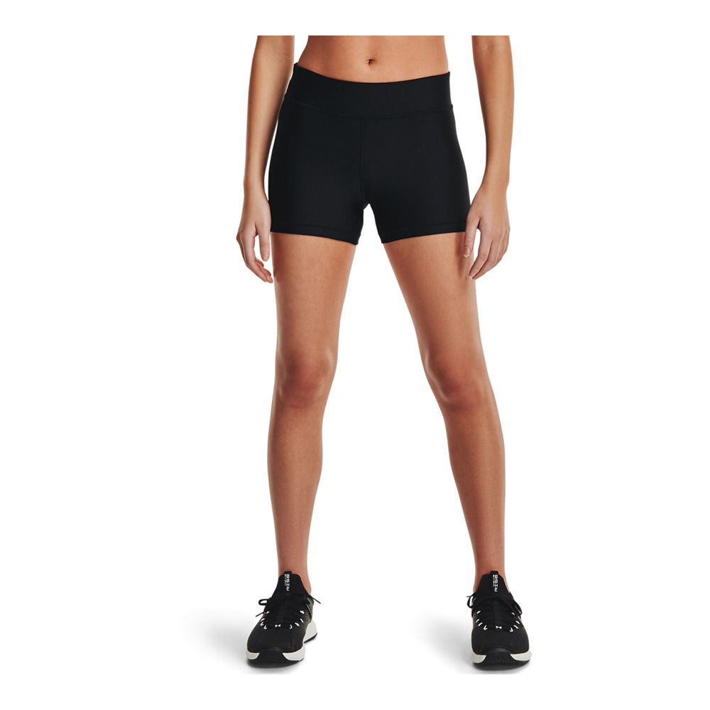 Under Armour HEATGEAR MID RISE - Cuissard Femme noir