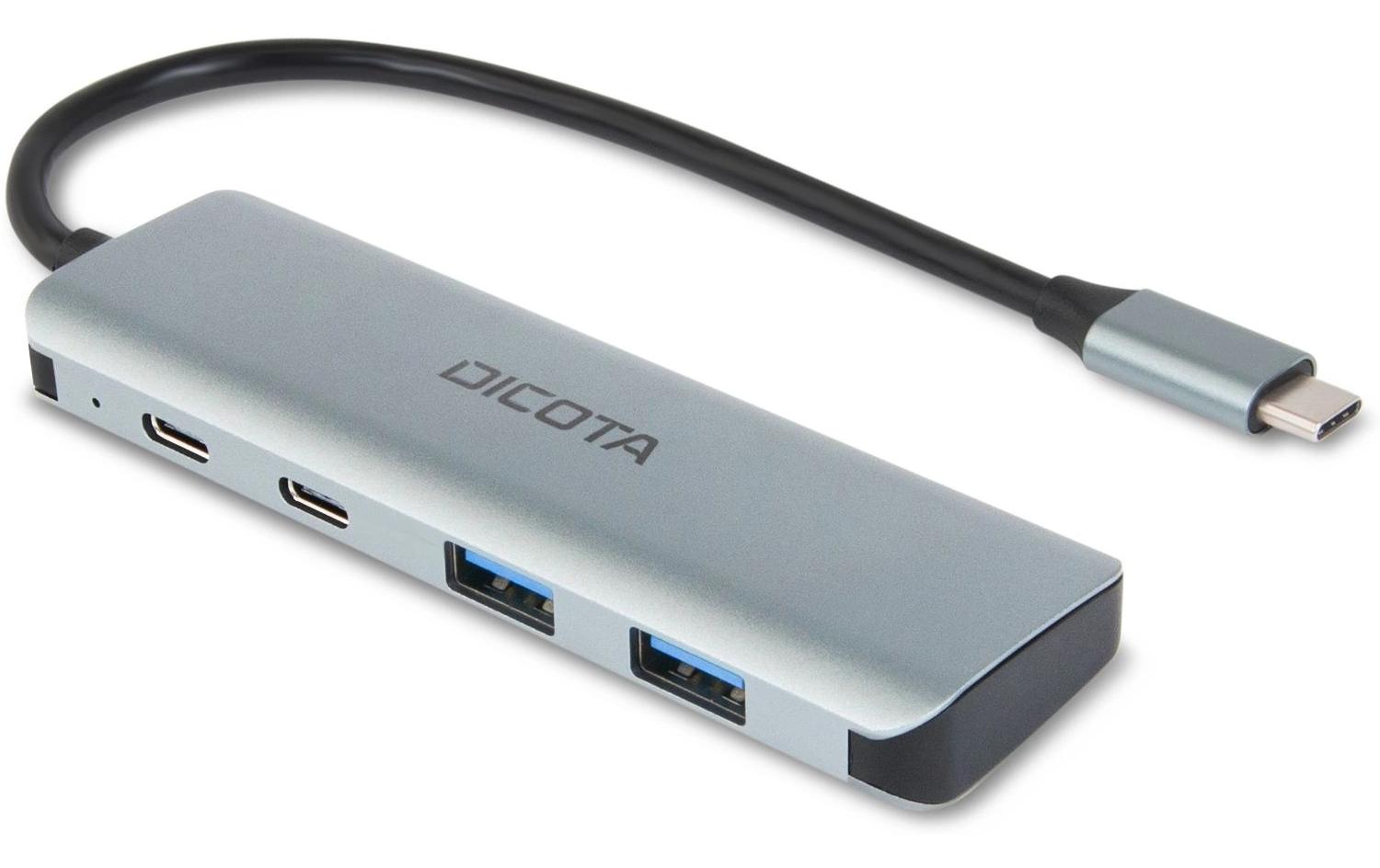 USB-Hub USB-C 4-in-1USB-Hub mit Hochgeschwindigkeits-Datenübertragung