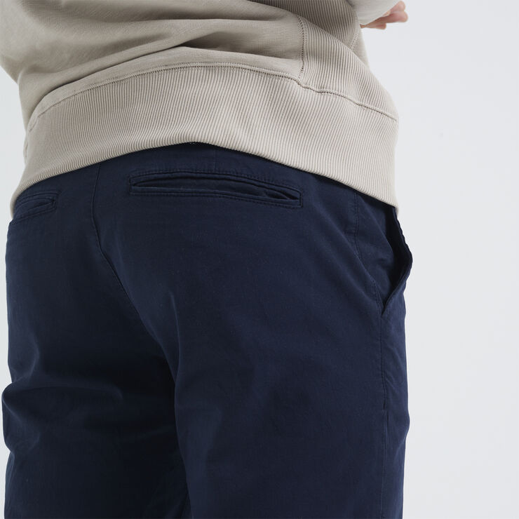 By Garment Makers The Organic Chino Pants Navy blazer