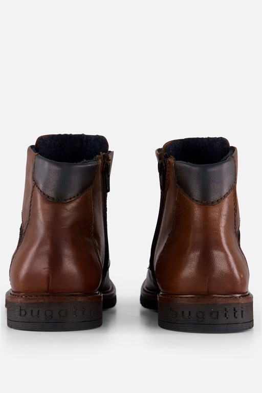 Bugatti Caj Veterschoenen cognac Leer