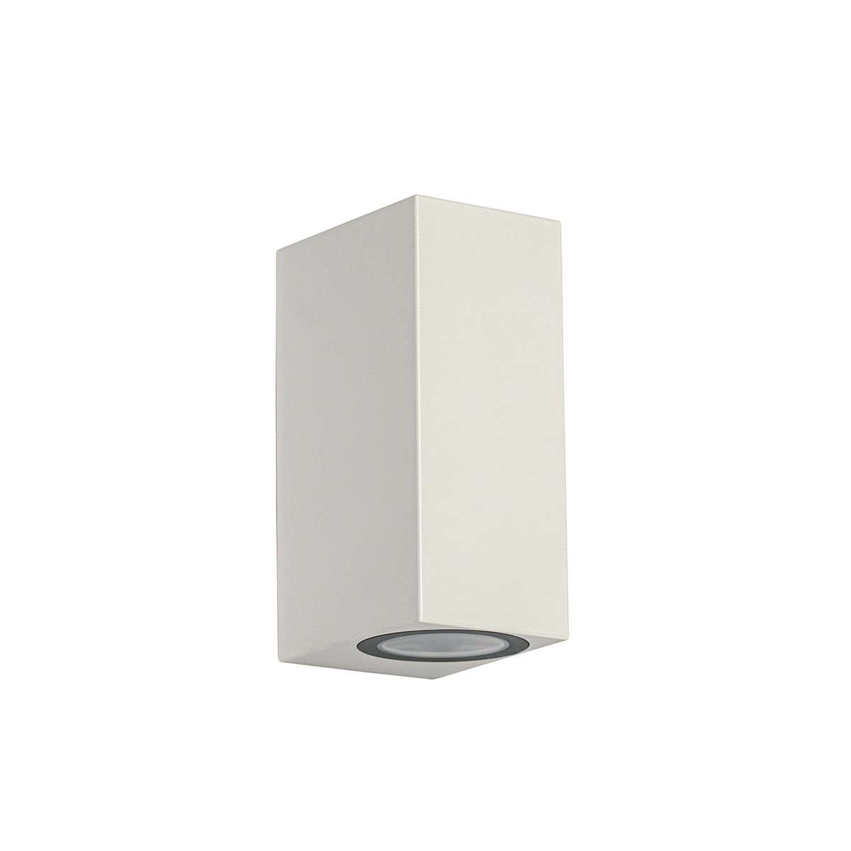 Moderne buiten wandlamp wit kunststof 2-lichts - Baleno